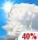 Heavy Rain. Chance for Measurable Precipitation 40%