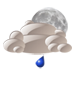 Mostly cloudy with showers likely Mostly cloudy with showers likely