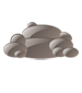 Overcast with snow flurries